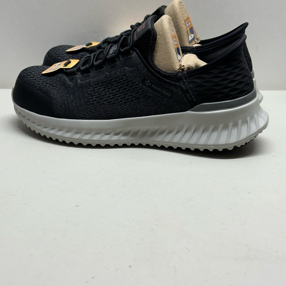 Skechers Men's Tilido ESD Comp Toe Sneaker Size 8 Without box